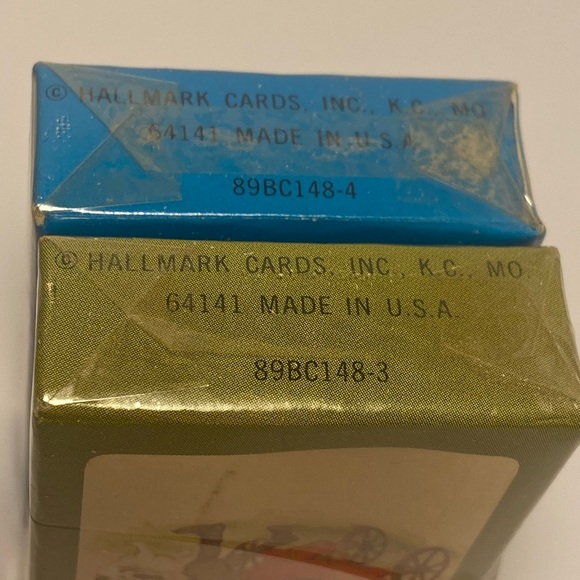 70s boys art Hallmark Crown Knickers n Bloomers mini PLAYING CARDS 2 Deck LOT - Picture 6 of 13